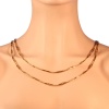 Vintage antique long 18K gold chain soutoir over 1,5 meter long